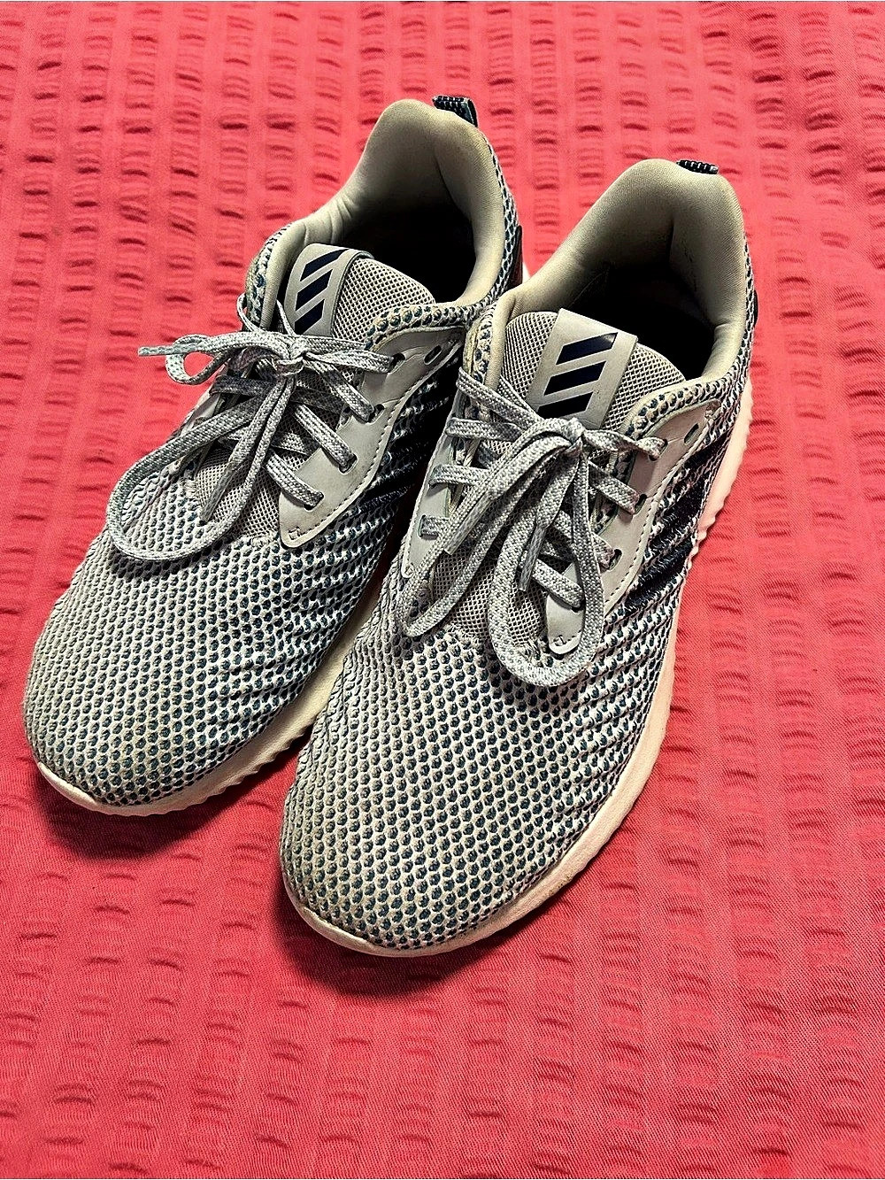 Adidas Sneakers Gray & Blue Woman’s US 7.5